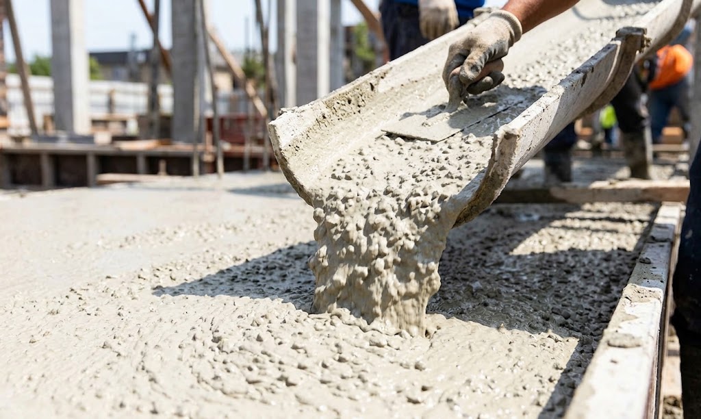 Chantier de levage de bâtiment au centre-ville de Jonquière